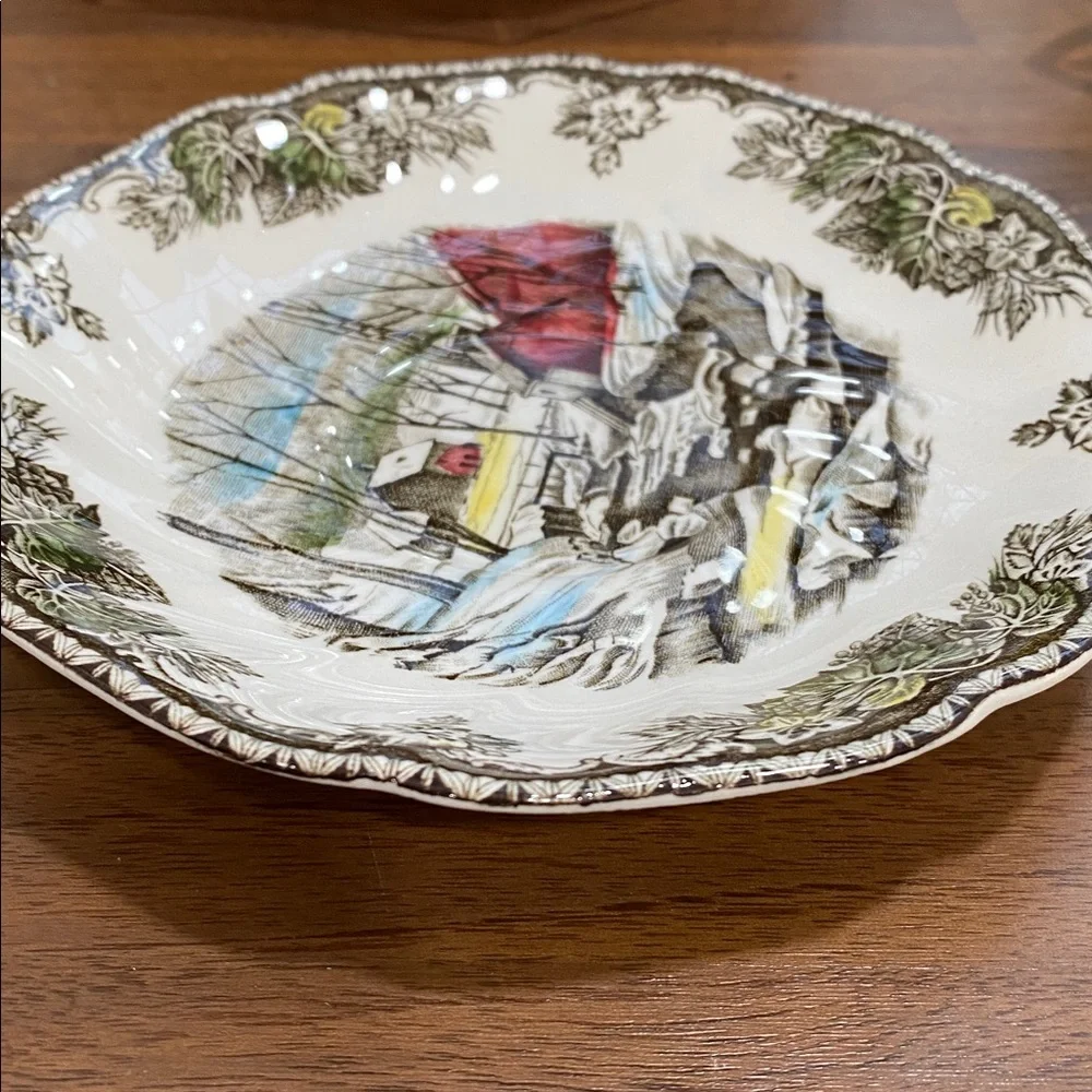 Johnson Brothers “The Ice House / The Friendly Village” Dinnerware Saucer - Picture 9 of 10